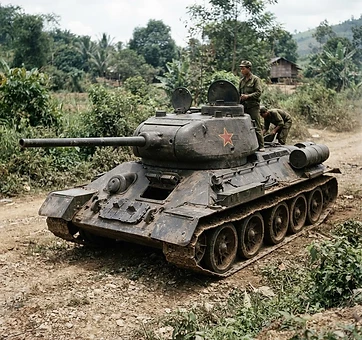 The T-34/85 of Laos