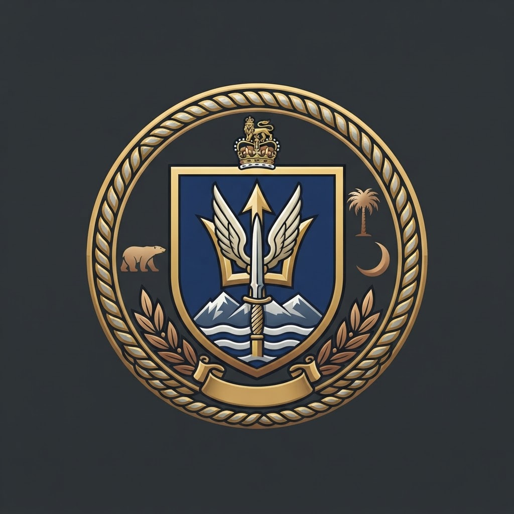 Distinctive unit insignia of 42 Commando Royal Marines