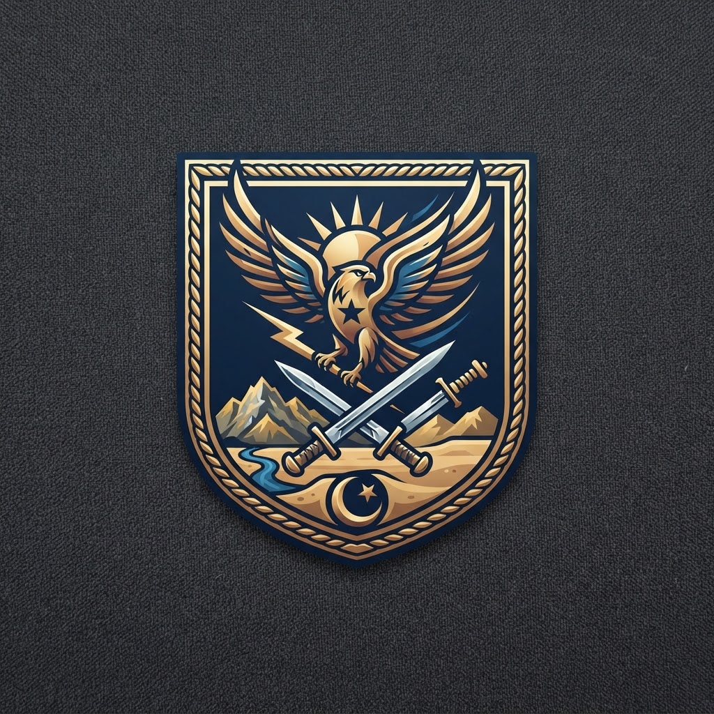 Distinctive unit insignia of Rapid Forces Division