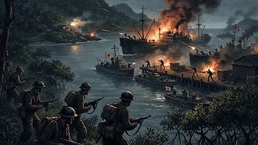 Historical illustration of Why Did Britain Attack Phuket in World War II (1944) — ww2