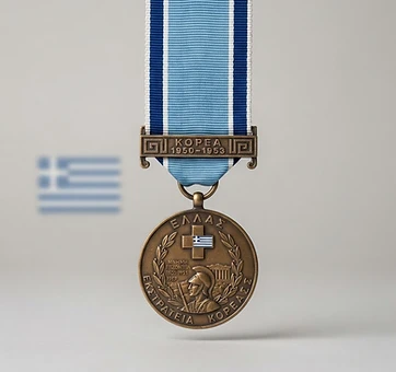 Korean War Commemorative Medal, Campaign medal, Greece medal