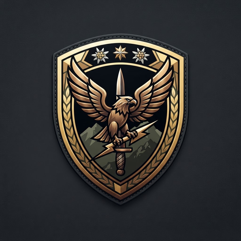 Distinctive unit insignia of Jagdkommando