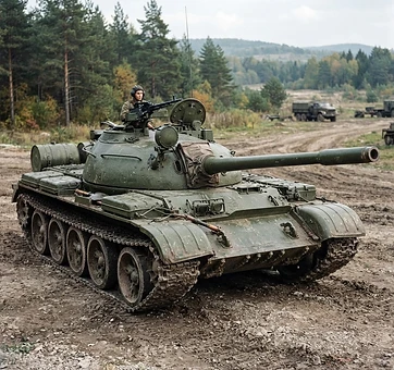 The T-55 of Soviet Union