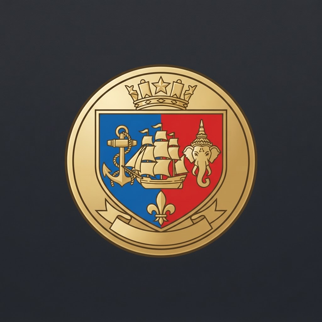 Distinctive unit insignia of Lamotte-Piquet