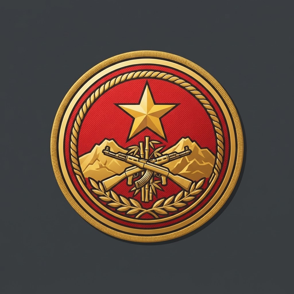 Distinctive unit insignia of North Vietnamese Army
