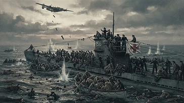 Historical illustration of What Happened During the Laconia Incident (1942) — ww2