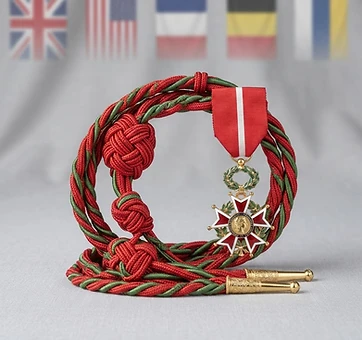 Fourragère de la Légion d'Honneur, Valor decoration, Allied Powers medal