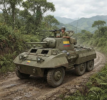 The M8 Greyhound of Colombia