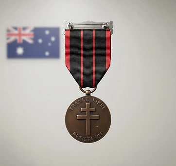 Médaille de la Résistance, Valor decoration, France medal