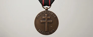 Médaille de la Résistance, Valor decoration, France medal