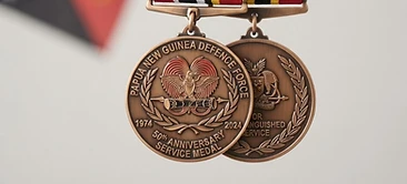 Papua New Guinea Defence Force 50th Anniversary Medal, Service medal, Papua New Guinea medal