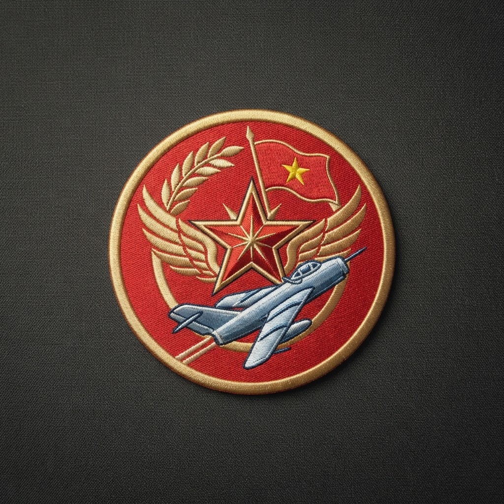 Distinctive unit insignia of North Vietnamese Air Force 921st Fighter Regiment