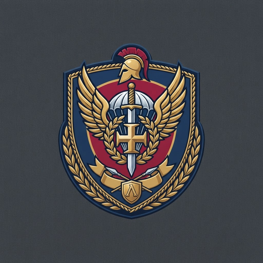 Distinctive unit insignia of 1st Raider-Paratrooper Brigade