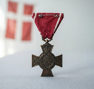 Valour Cross, Valor decoration, Denmark medal