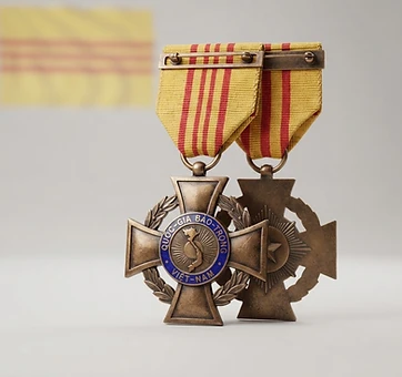 Gallantry Cross, Valor decoration, South Vietnam medal