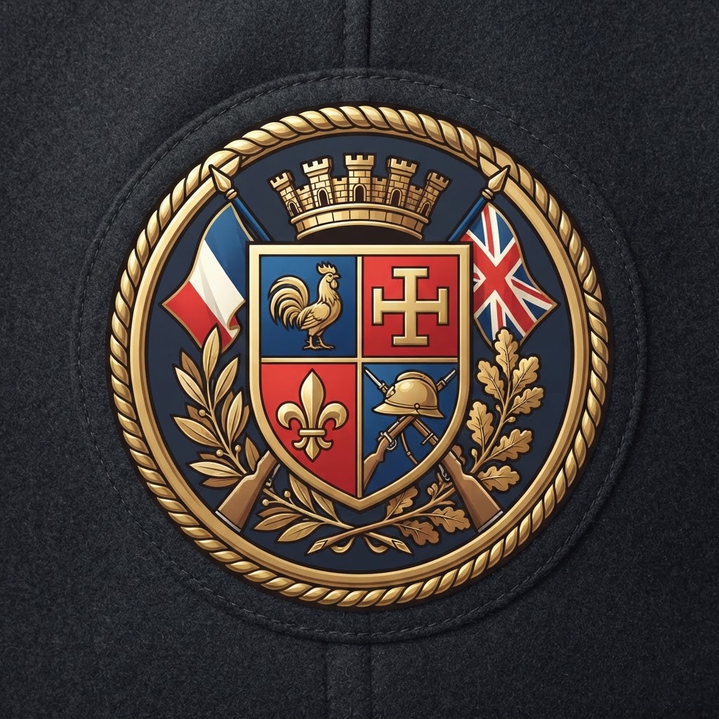 Distinctive unit insignia of French Allied Command