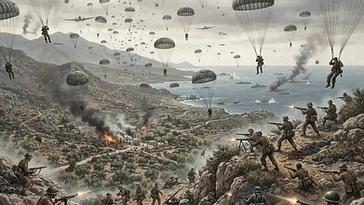 Historical illustration of What Happened at the Battle of Crete (1941) — ww2