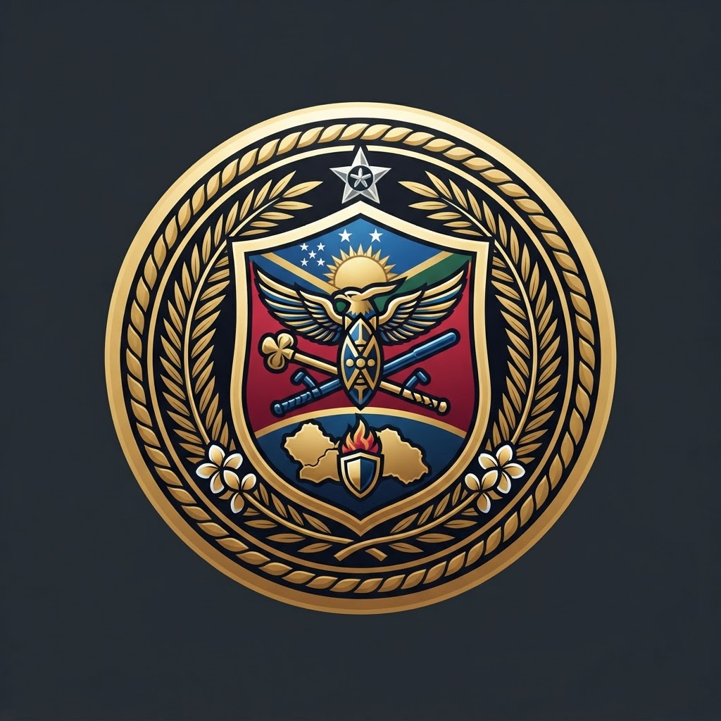 Distinctive unit insignia of RSIPF Police Response Team