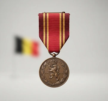 Commemorative Medal of the 1940–1945 War, Campaign medal, Belgium medal