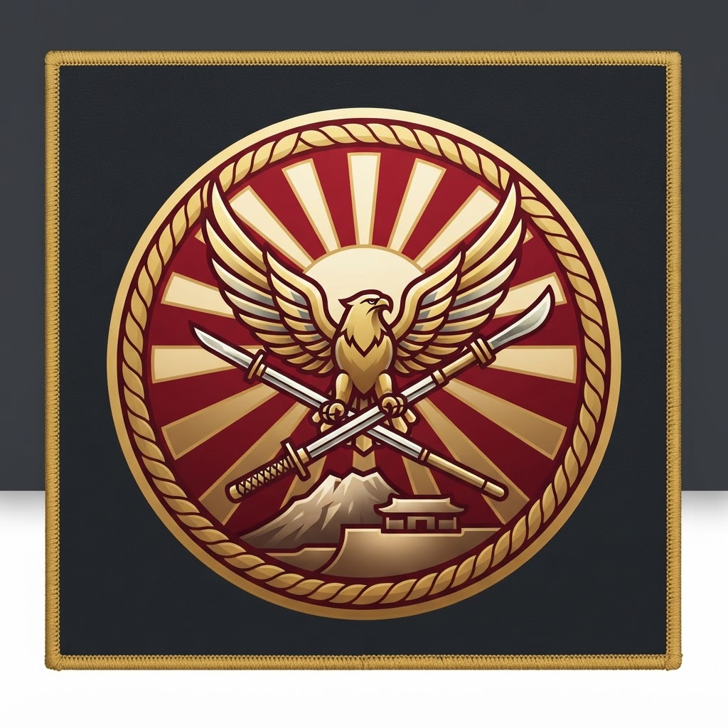 Distinctive unit insignia of Japanese 32nd Army