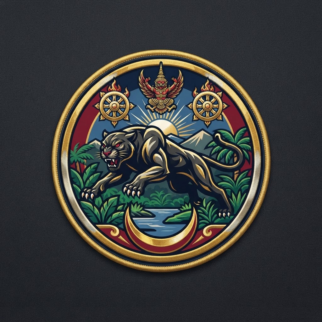 Distinctive unit insignia of Black Panther Division