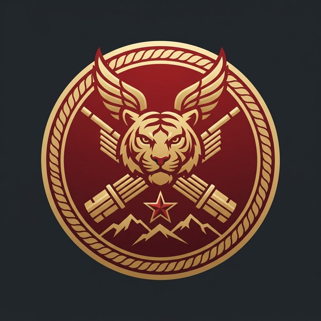 Distinctive unit insignia of Lao People's Liberation Army Special Forces