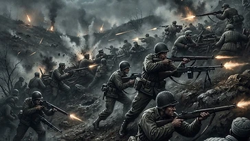 Historical illustration of What Happened to the Colombian Soldiers in the Korean War (1951) — korean war