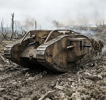 The Mark IV Tank of United Kingdom