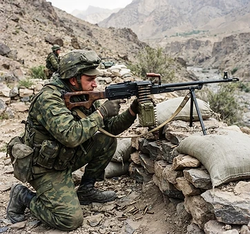 The PKM Machine Gun of Afghanistan