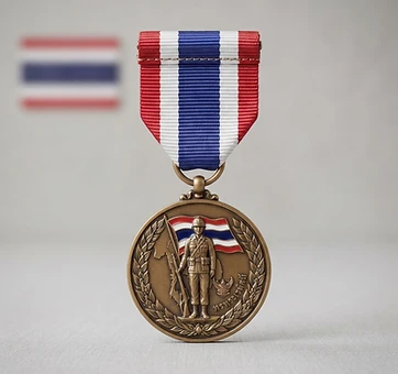 Victory Medal - Vietnam War, Campaign medal, Thailand medal