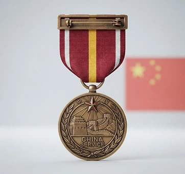National Defense Service Medal, Service medal, China medal