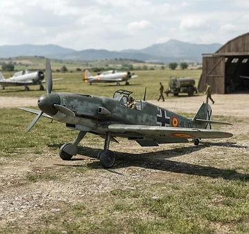 The Hispano Aviacion HA-1112 of Spain