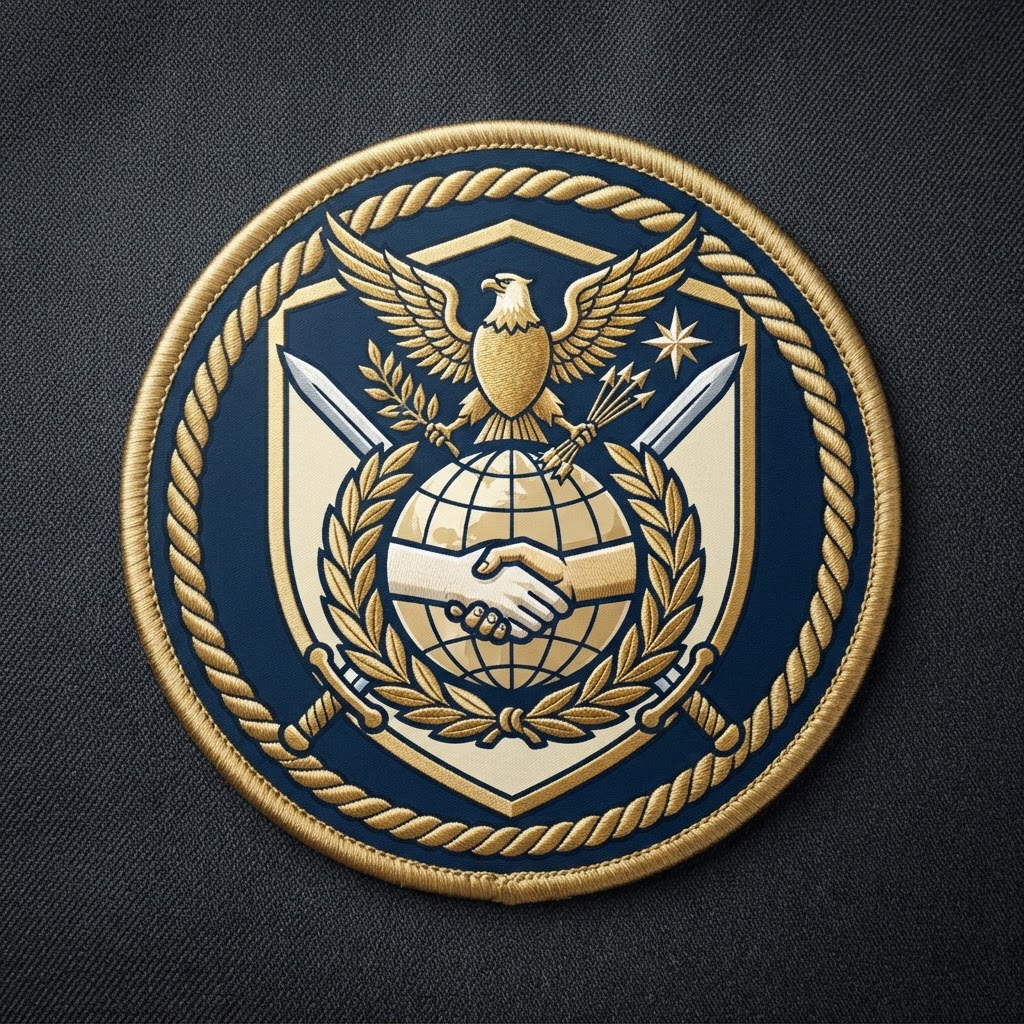 Distinctive unit insignia of International Peacekeeping Forces