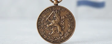 Bronze Lion, Valor decoration, Netherlands medal