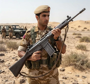 The Fitted FN FAL of Qatar