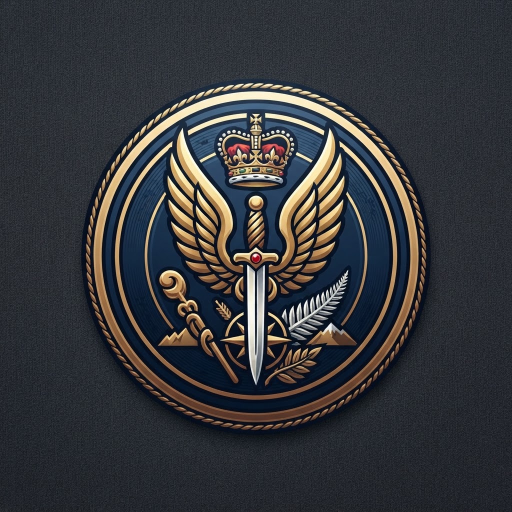 Distinctive unit insignia of New Zealand Special Air Service