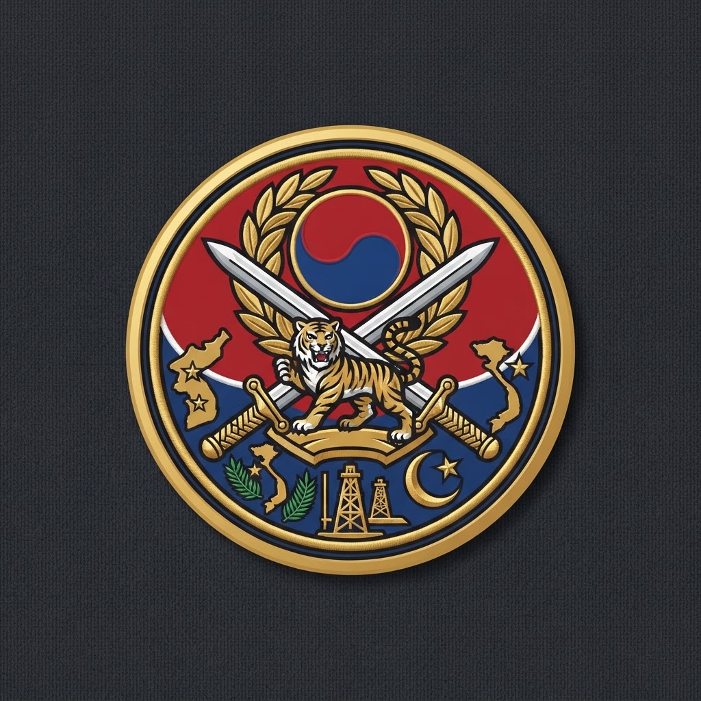 Distinctive unit insignia of Republic of Korea Army