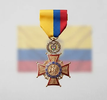 Military Order of St. Matthew, Valor decoration, Colombia medal
