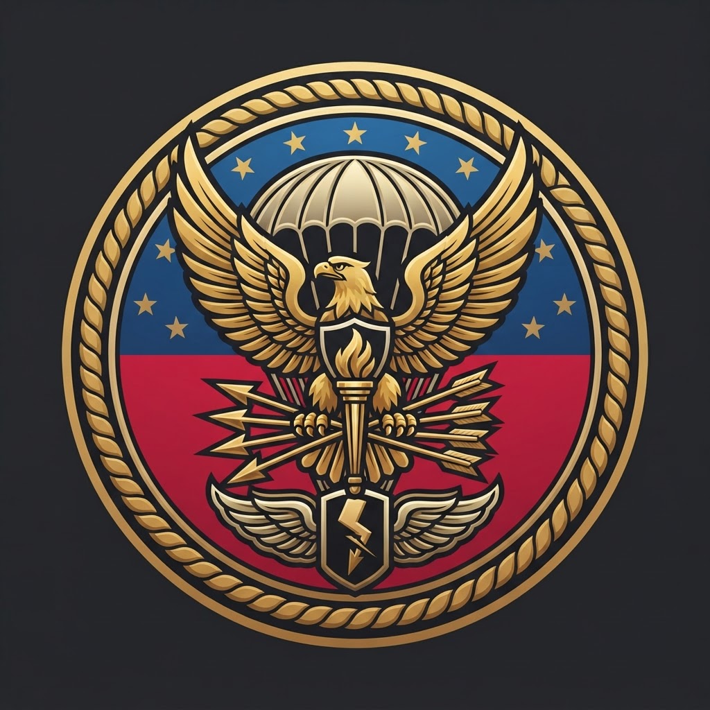 Distinctive unit insignia of 101st Airborne Division
