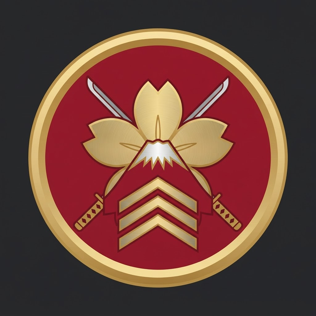 Distinctive unit insignia of Japanese 78th Infantry Regiment