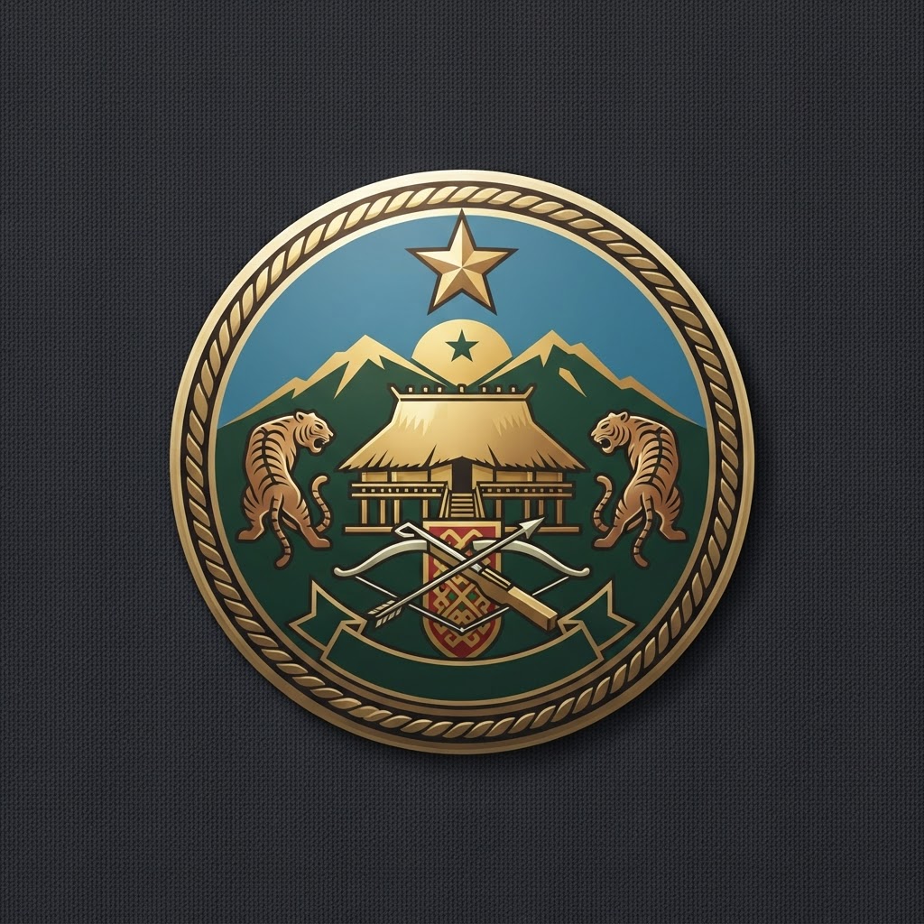 Distinctive unit insignia of Montagnard soldiers