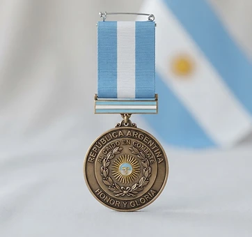 Killed in Combat Medal, Distinguished service decoration, Argentina medal