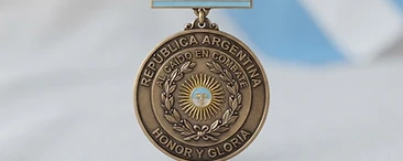 Killed in Combat Medal, Distinguished service decoration, Argentina medal