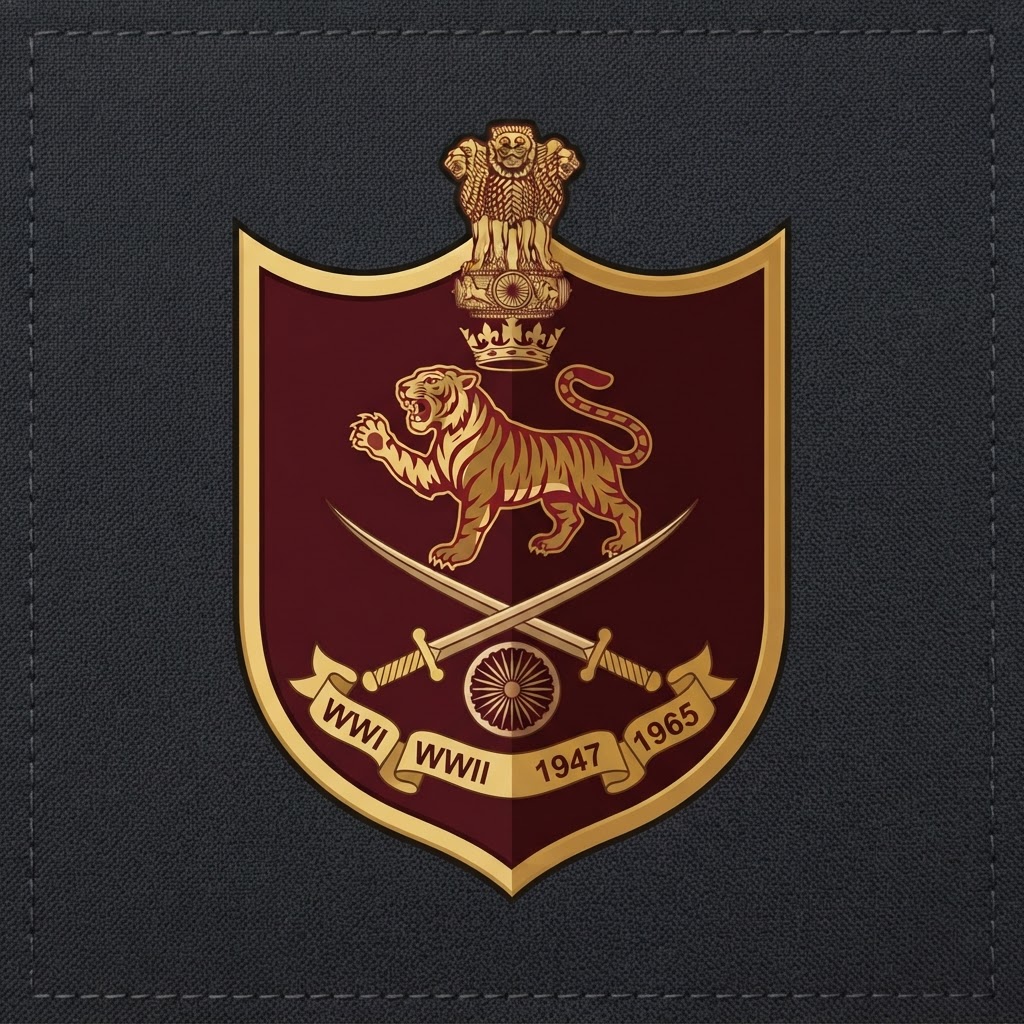 Distinctive unit insignia of Indian Army