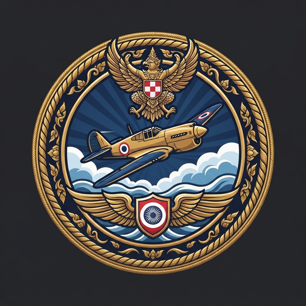 Distinctive unit insignia of Royal Thai Air Force