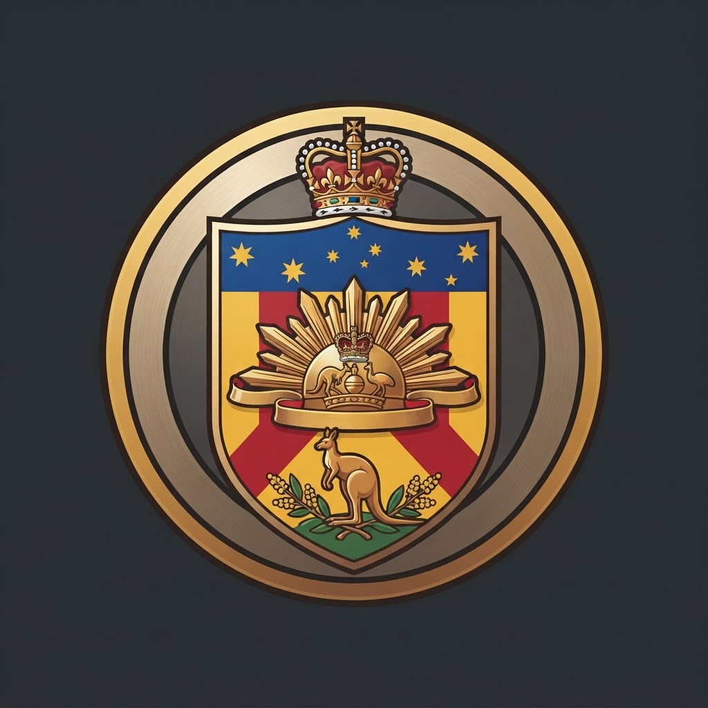 Distinctive unit insignia of Australian Imperial Force