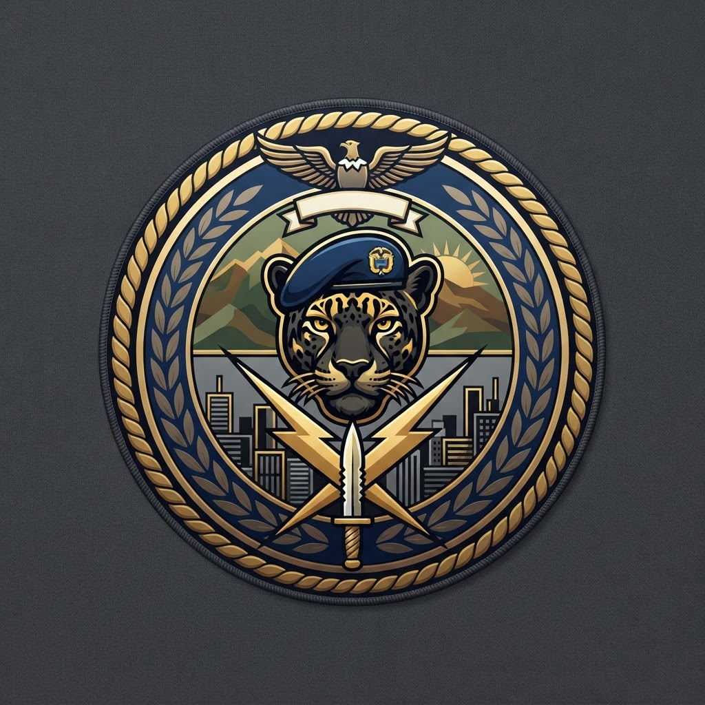 Distinctive unit insignia of Agrupación de Fuerzas Especiales Antiterroristas Urbanas