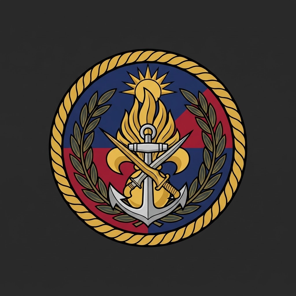 Distinctive unit insignia of Foreign Legion
