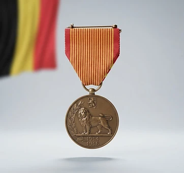 Commemorative Medal of the 1914–1918 War, Campaign medal, Belgium medal