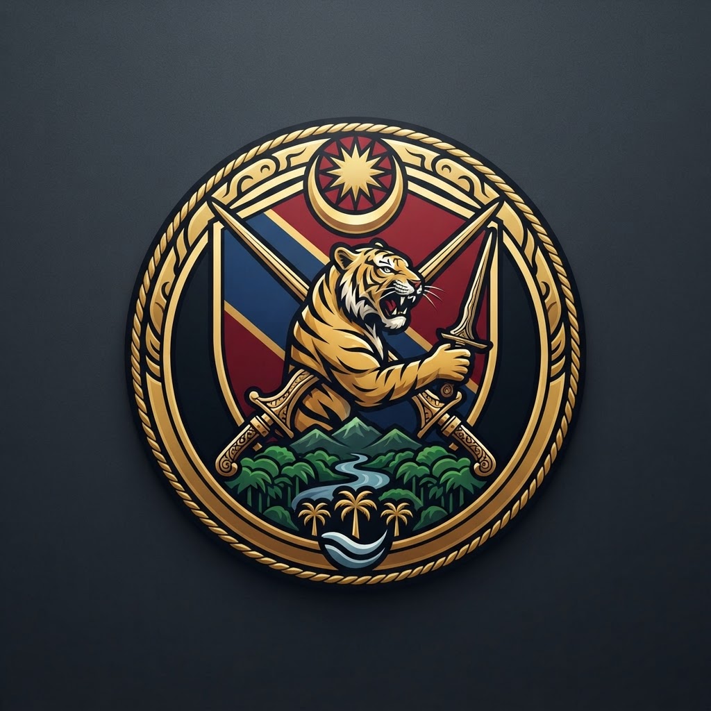 Distinctive unit insignia of Grup Gerak Khas